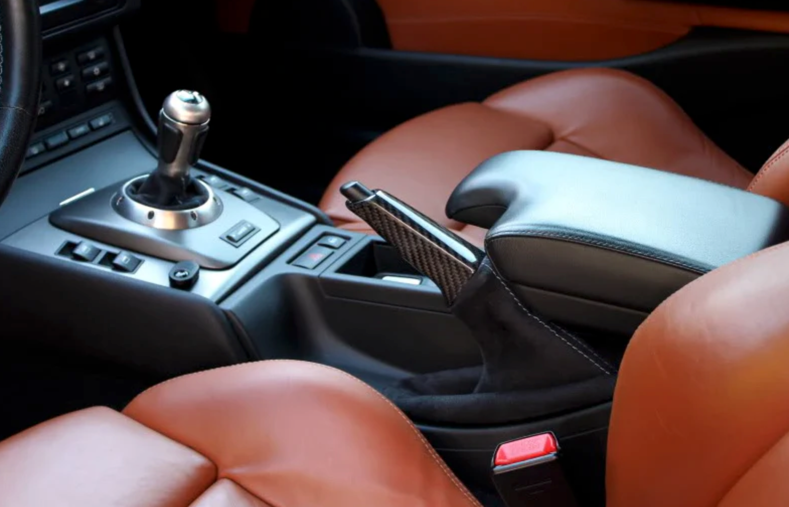 BMW E82 E90 E91 E92 E93 E60 E61 E63 E64 Carbon Fiber Hand Brake