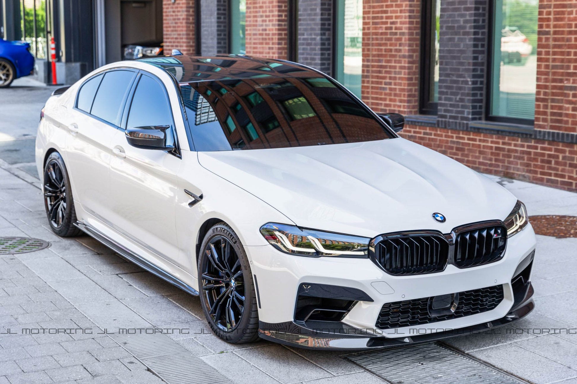 BMW F90 LCI M5 3D Carbon Fiber Front Lip