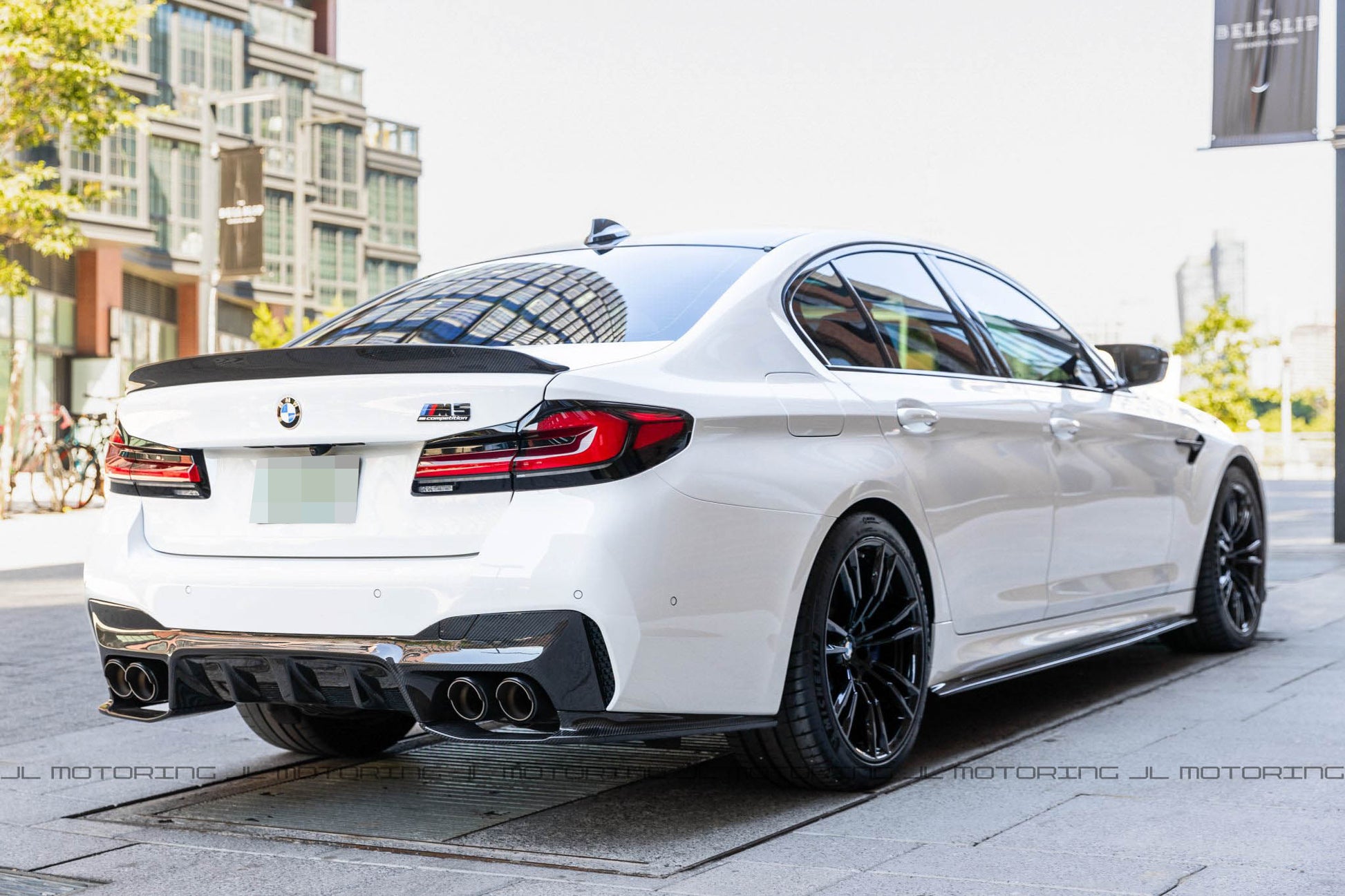 BMW F90 M5 3D Carbon Fiber Rear Diffuser