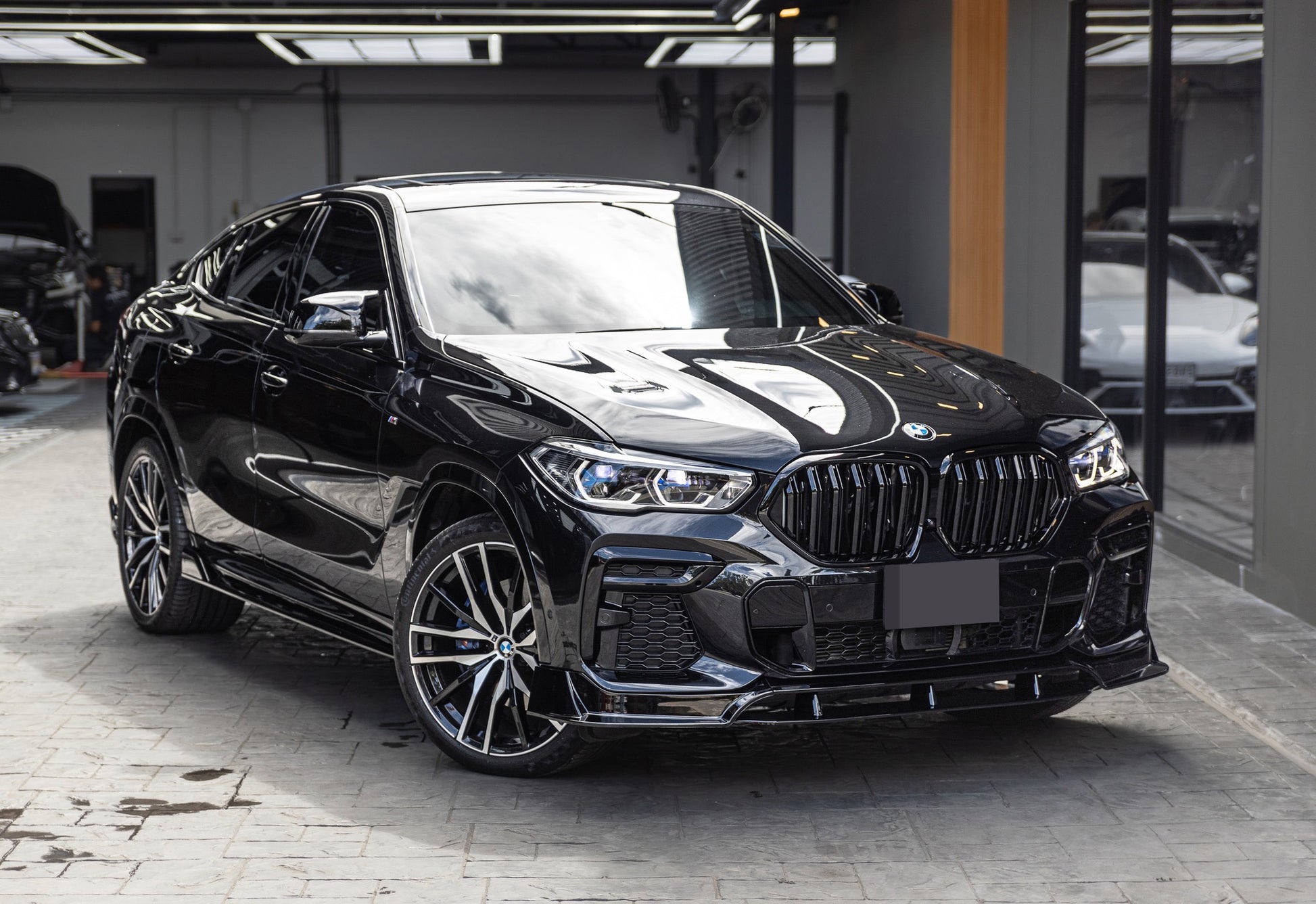 BMW G06 X6 M Sport Side Skirts Extensions