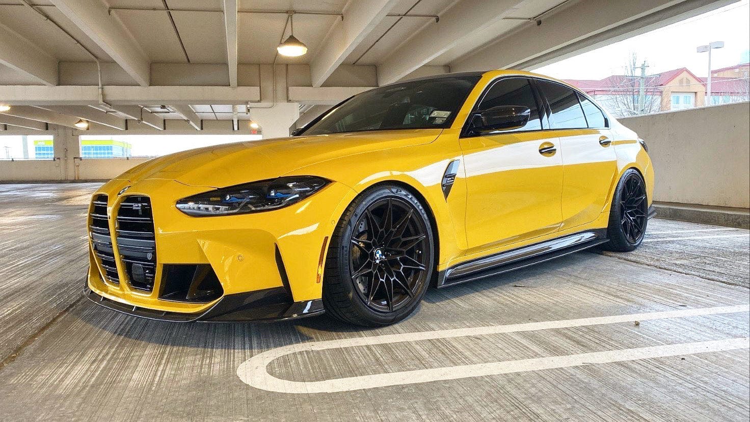 BMW G80 G81 M3 G82 G83 M4 Carbon Fiber Side Skirts