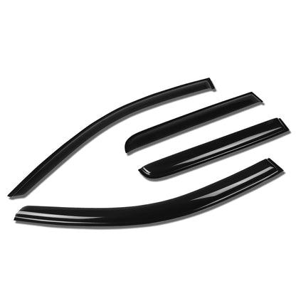 Toyota Tacoma Double Cab Window Visors Deflectors 2016+ - JL Motoring
