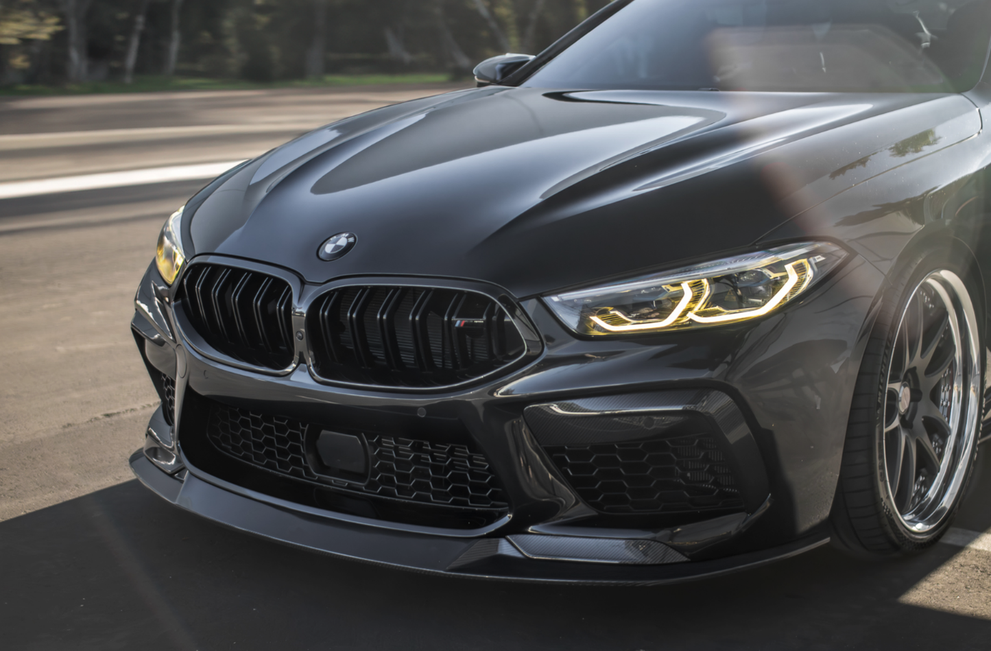 BMW F91 F92 F93 M8 Carbon Fiber Front Spoiler