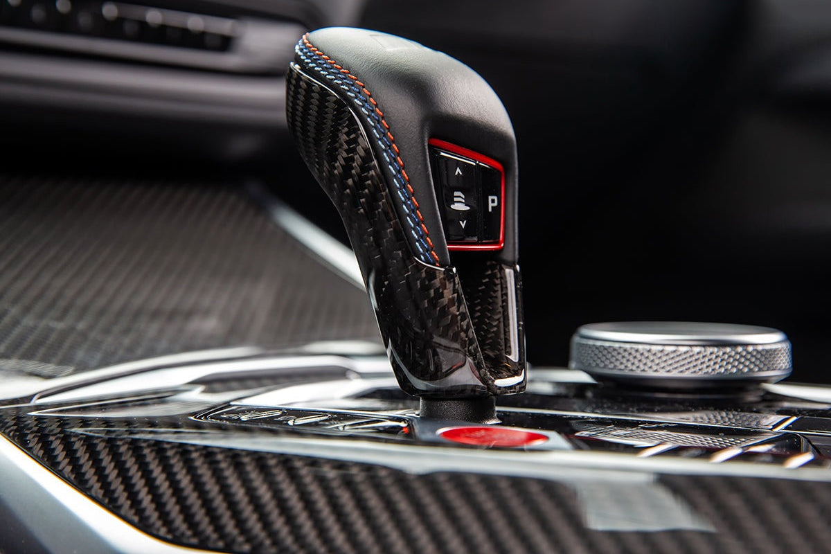 BMW F91 F92 F93 M8 Carbon Fiber Gear Selector Cover