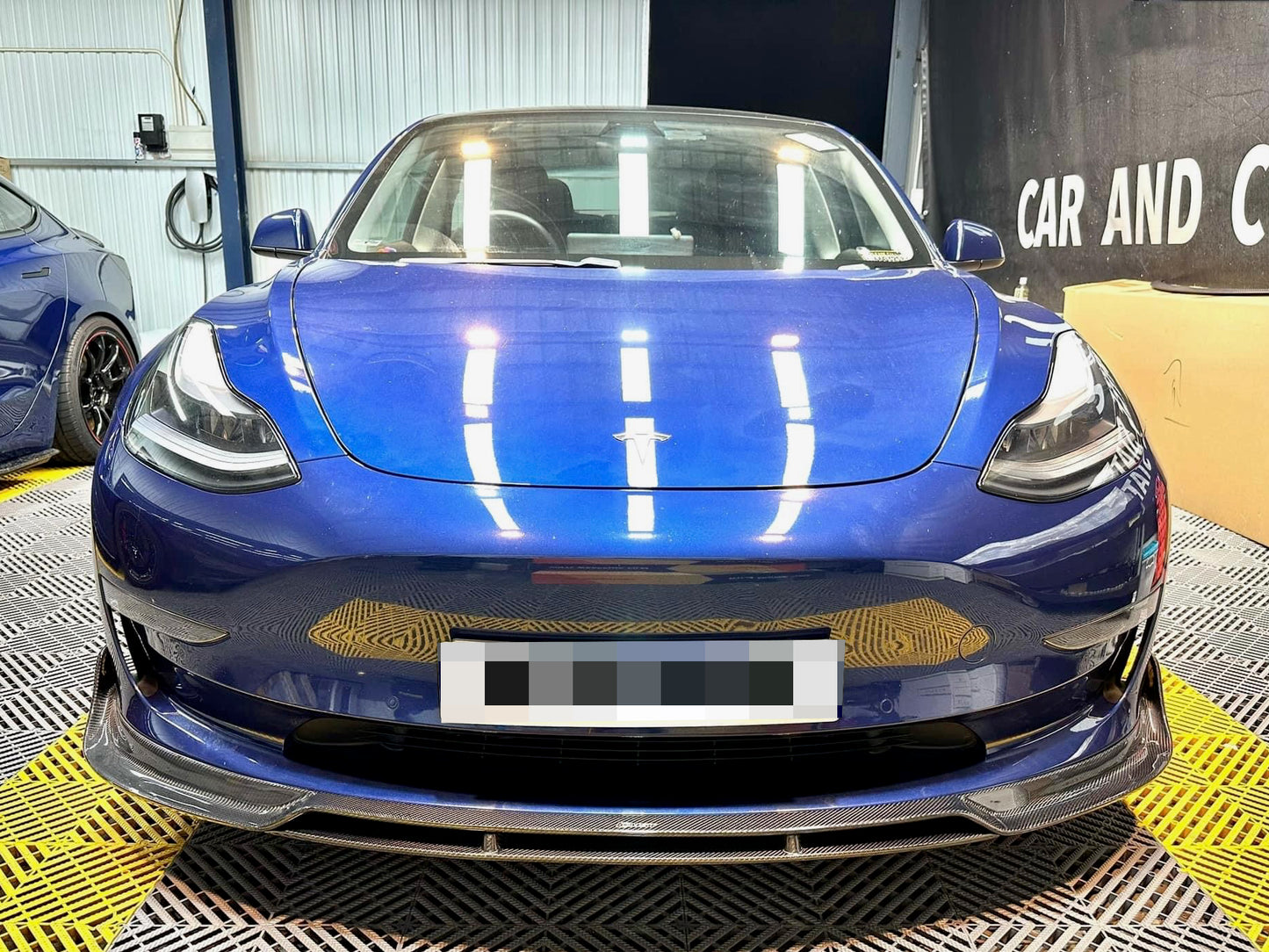 Tesla Model 3 Carbon Fiber Front Lip