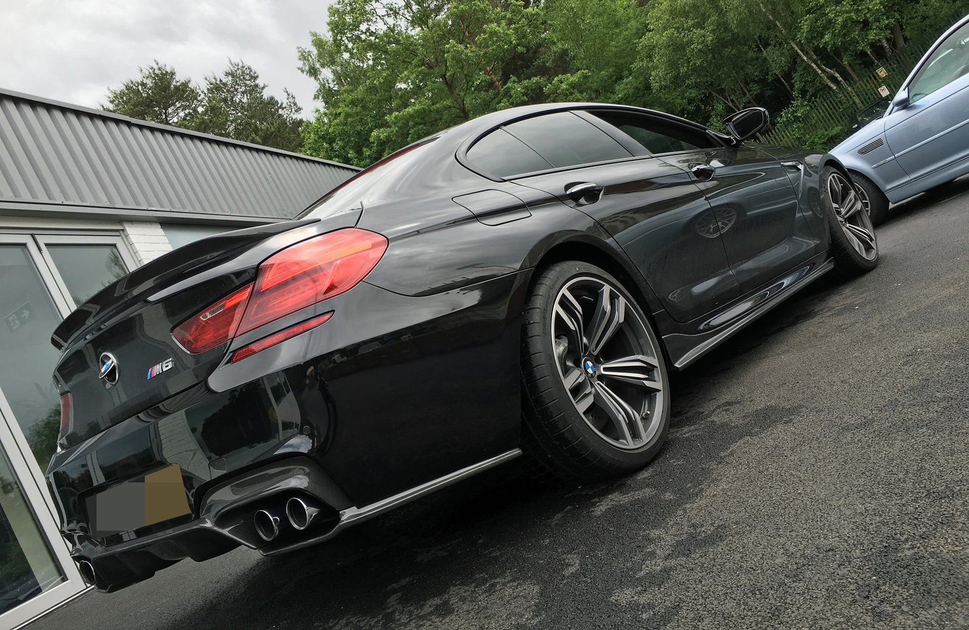 BMW F06 F12 F13 M6 Carbon Fiber Rear Diffuser