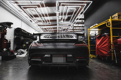 Mercedes AMG GT GTS C190 Carbon Fiber Rear Diffuser