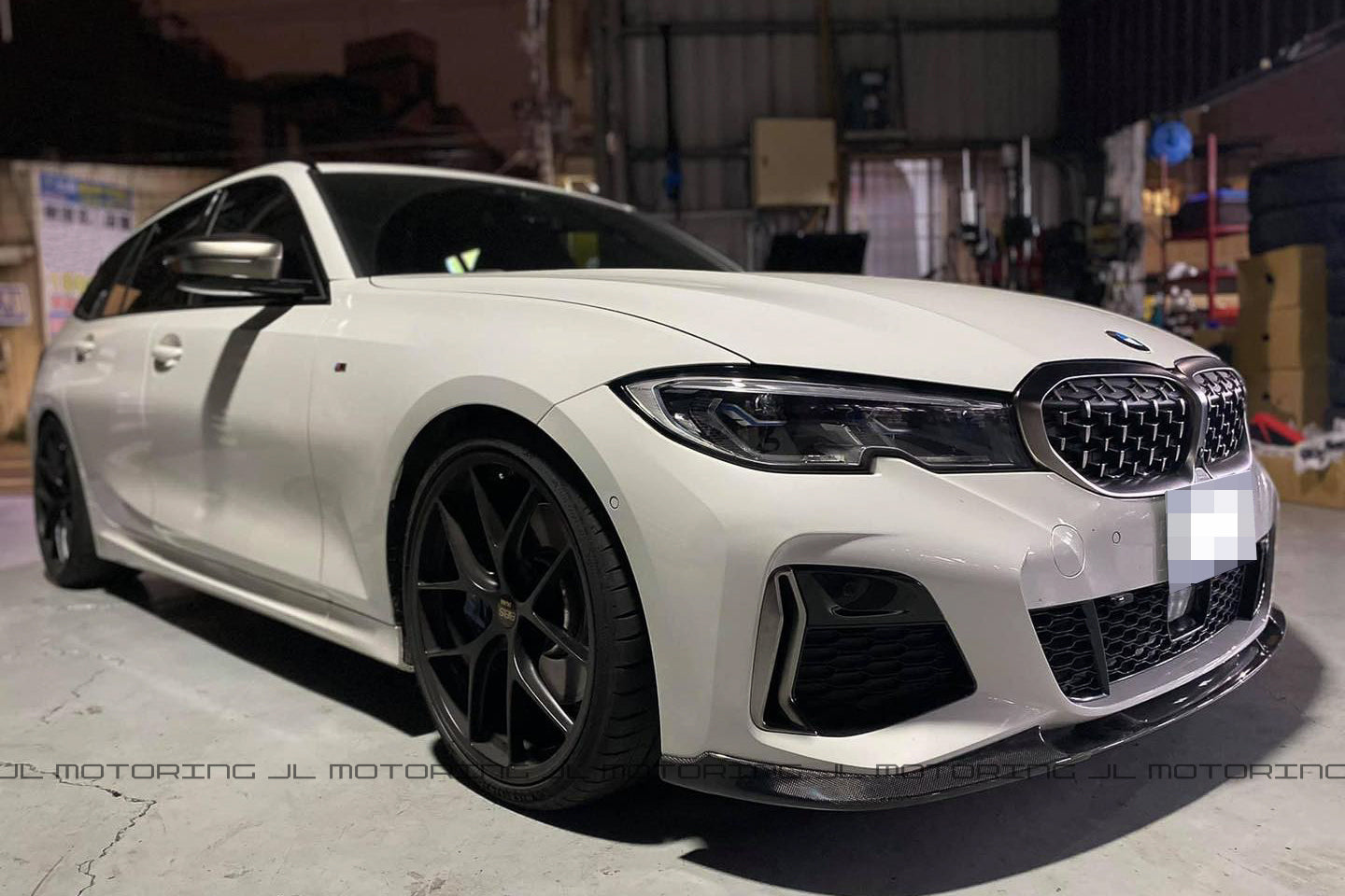 BMW G20 G21 M340 3 Series M Sport 3D Carbon Fiber Front Lip
