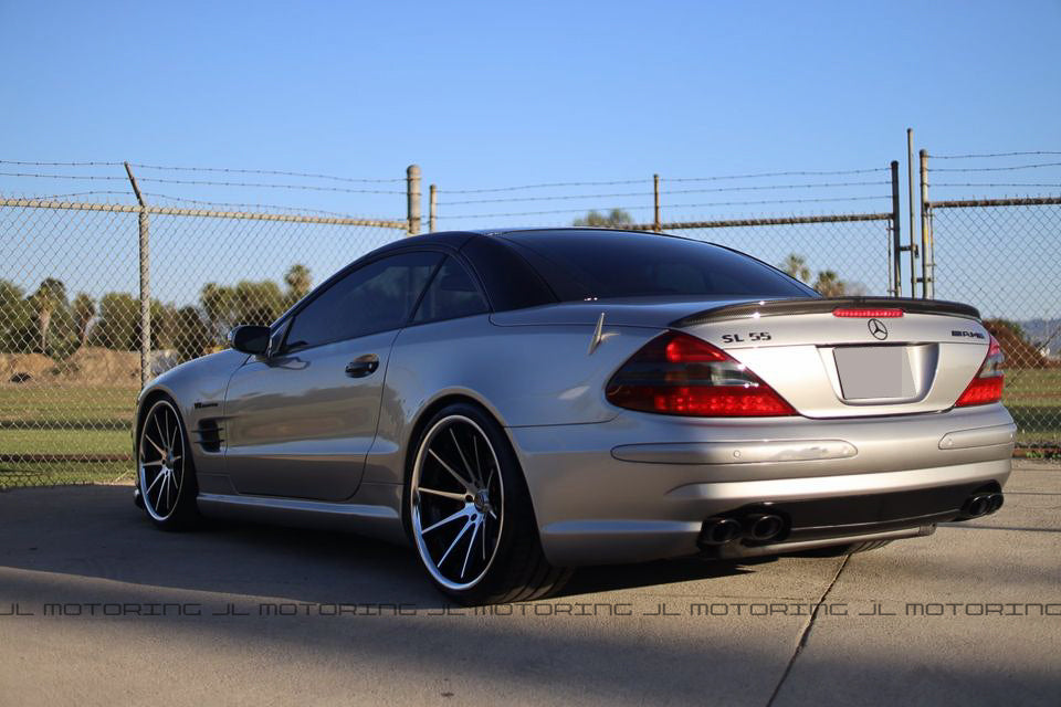 Mercedes R230 SL AMG Style Carbon Fiber Trunk Spoiler