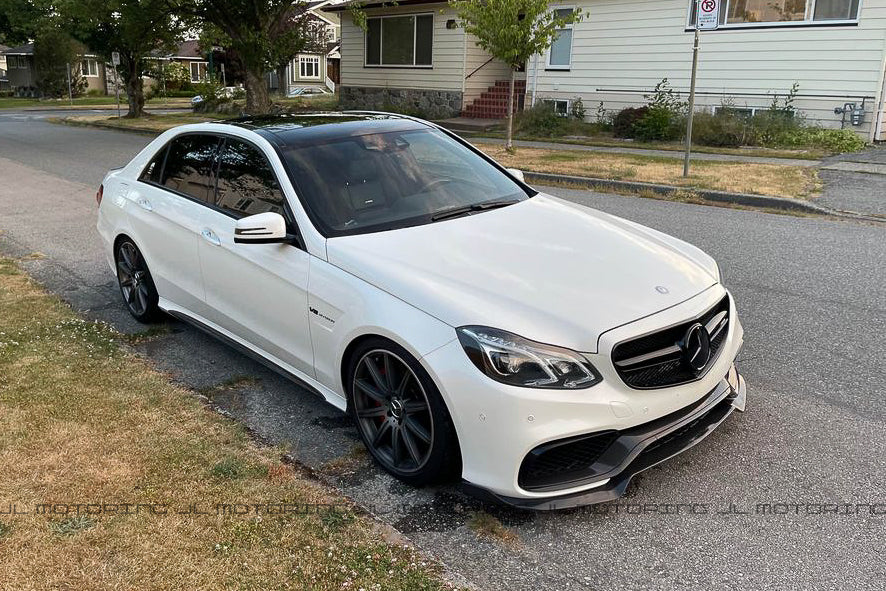 Mercedes Benz W212 LCI E63 AMG Carbon Fiber Front Lip