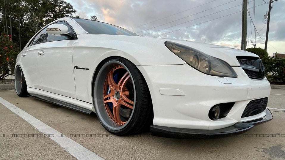 Mercedes W219 CLS Carbon Fiber Front Spoiler