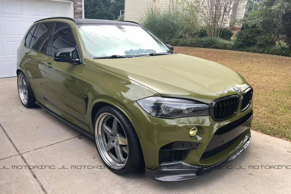 BMW F85 X5 M F86 X6 M Carbon Fiber Front Lip