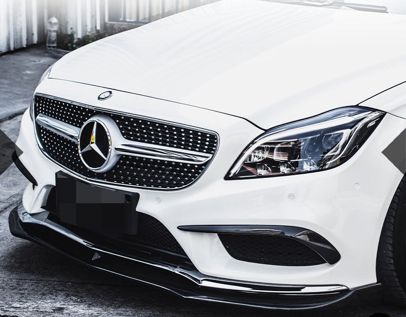Mercedes Benz W218 Facelift CLS 550 Carbon Fiber Front Spoiler