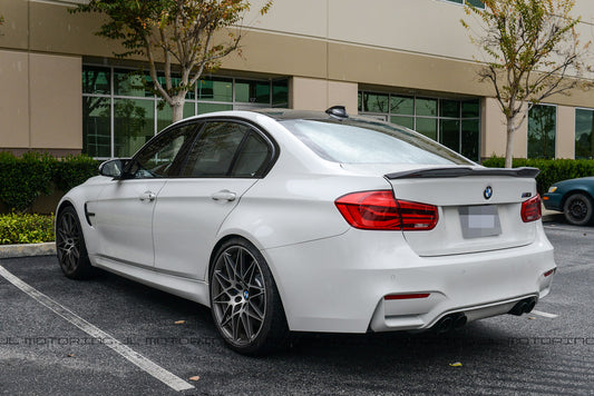 BMW F30 F80 M3 EVO Carbon Fiber Trunk Spoiler