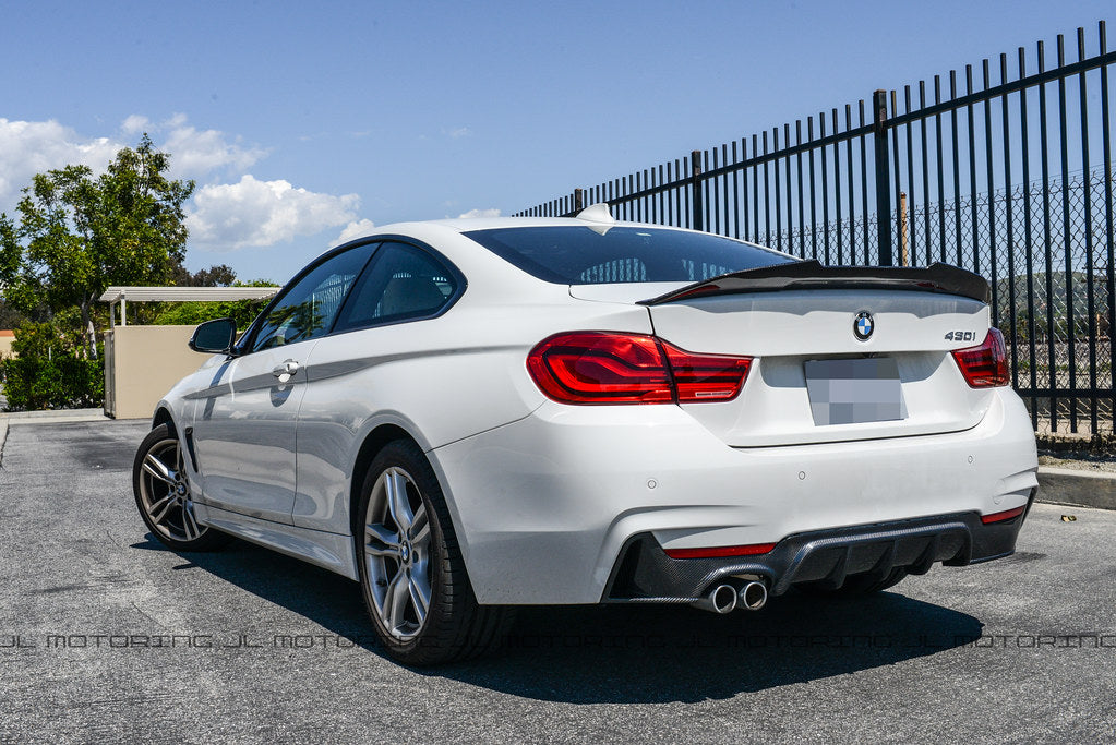 BMW F32 428 430 Performance Carbon Fiber Rear Diffuser