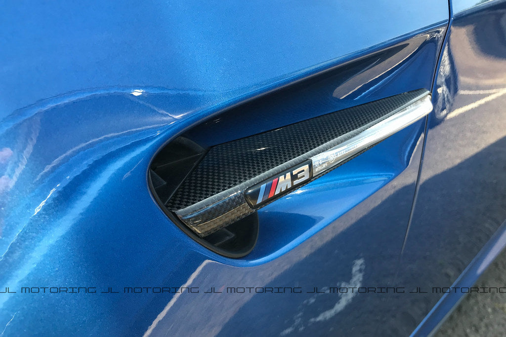 BMW E90 E92 E93 M3 Carbon Fiber Side Grilles