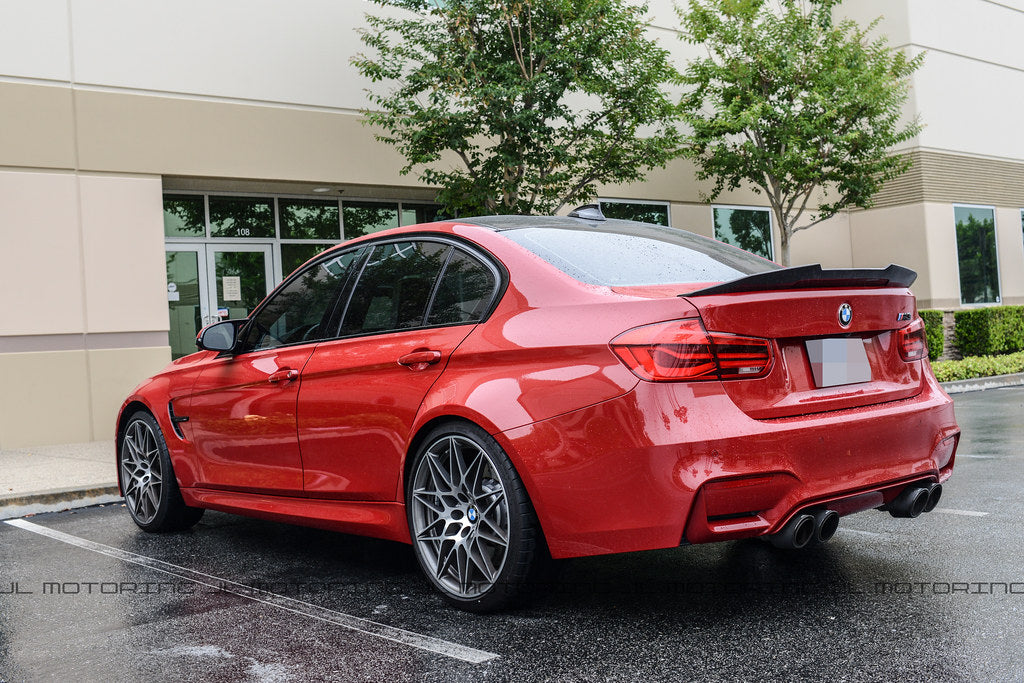 BMW F80 M3 F30 3 Series GTX Carbon Fiber Trunk Spoiler