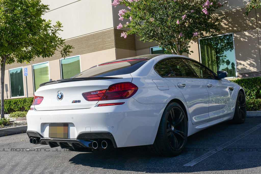 BMW F06 F12 F13 M6 V3 Carbon Fiber Rear Diffuser