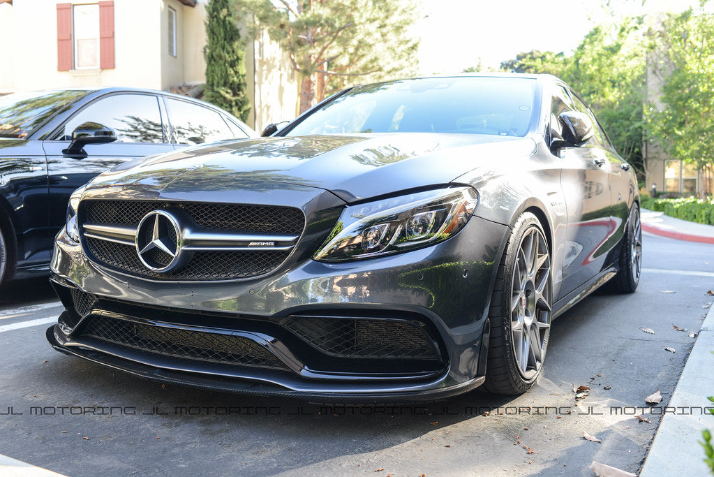 Mercedes Benz W205 C63 C63S AMG Edition 1 Carbon Fiber Front Lip
