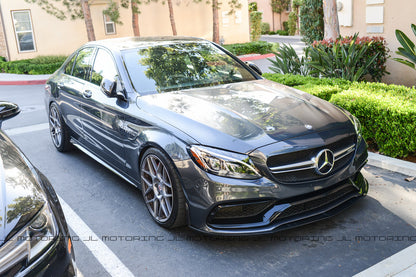 Mercedes Benz W205 C63 C63S AMG Edition 1 Carbon Fiber Front Lip