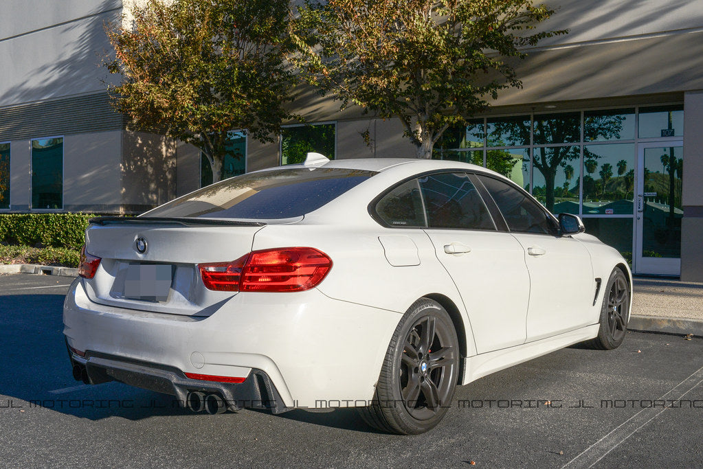 BMW F36 4 Series Gran Coupe Performance Carbon Fiber Trunk Spoiler