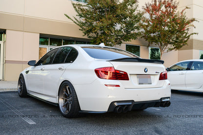 BMW F10 M5 3D Style Carbon Fiber Rear Diffuser
