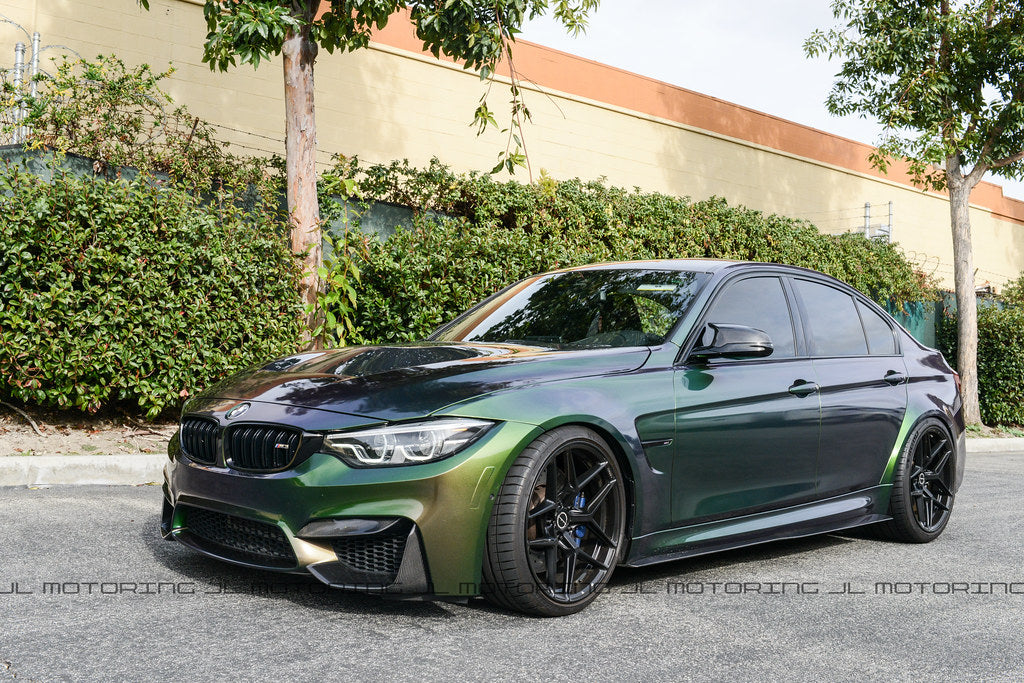 BMW F80 F82 F83 M3 M4 Carbon Fiber Front Splitters