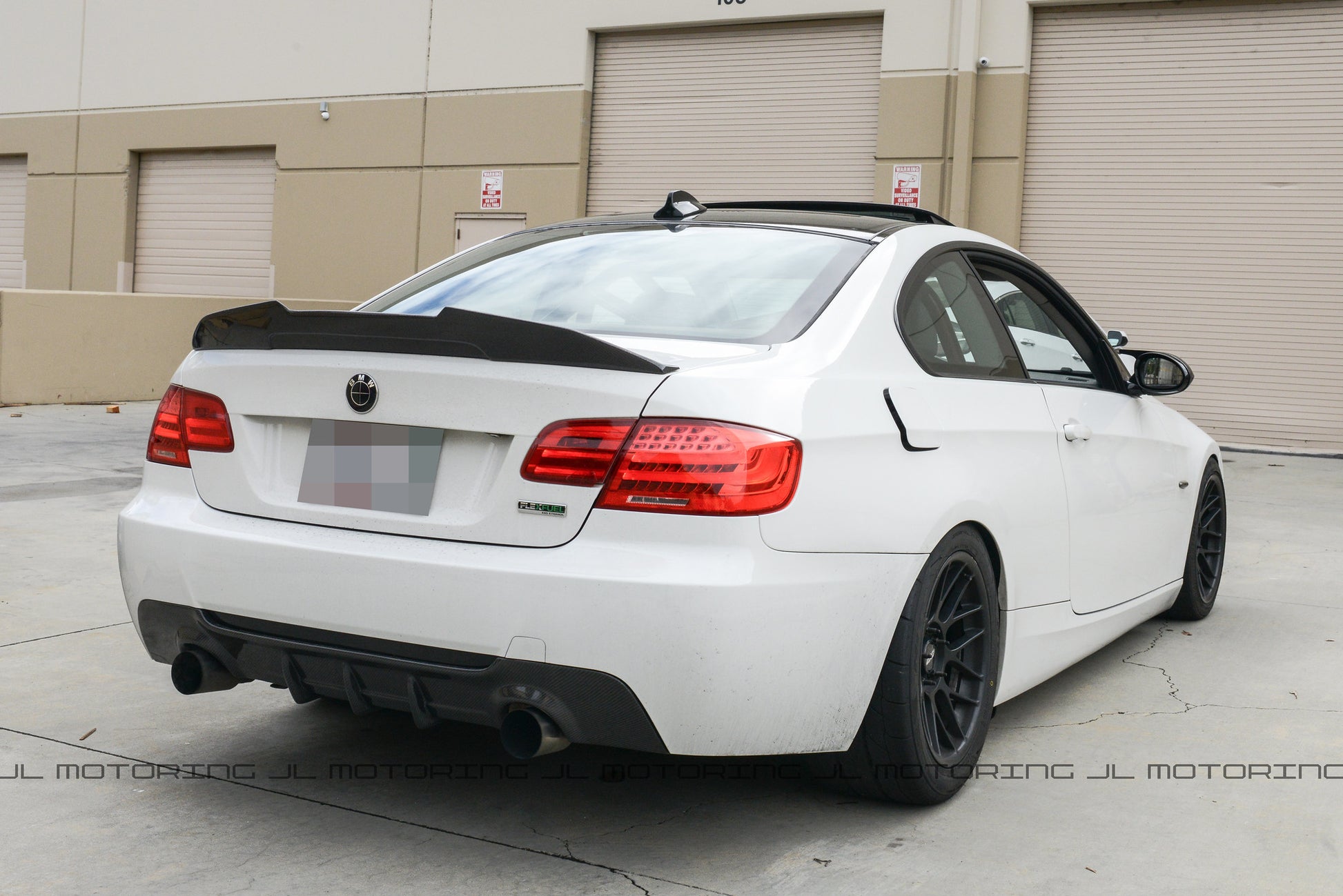 BMW E92 M3 328 335 Coupe GTX Style Carbon Fiber Trunk Spoiler