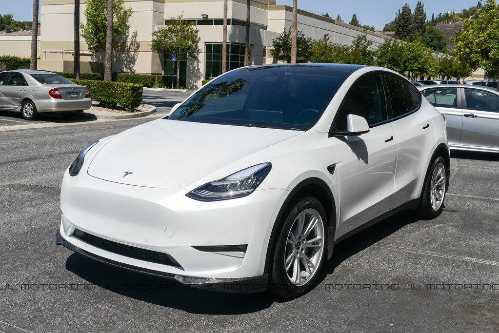 Tesla Model Y Carbon Fiber Front Lip