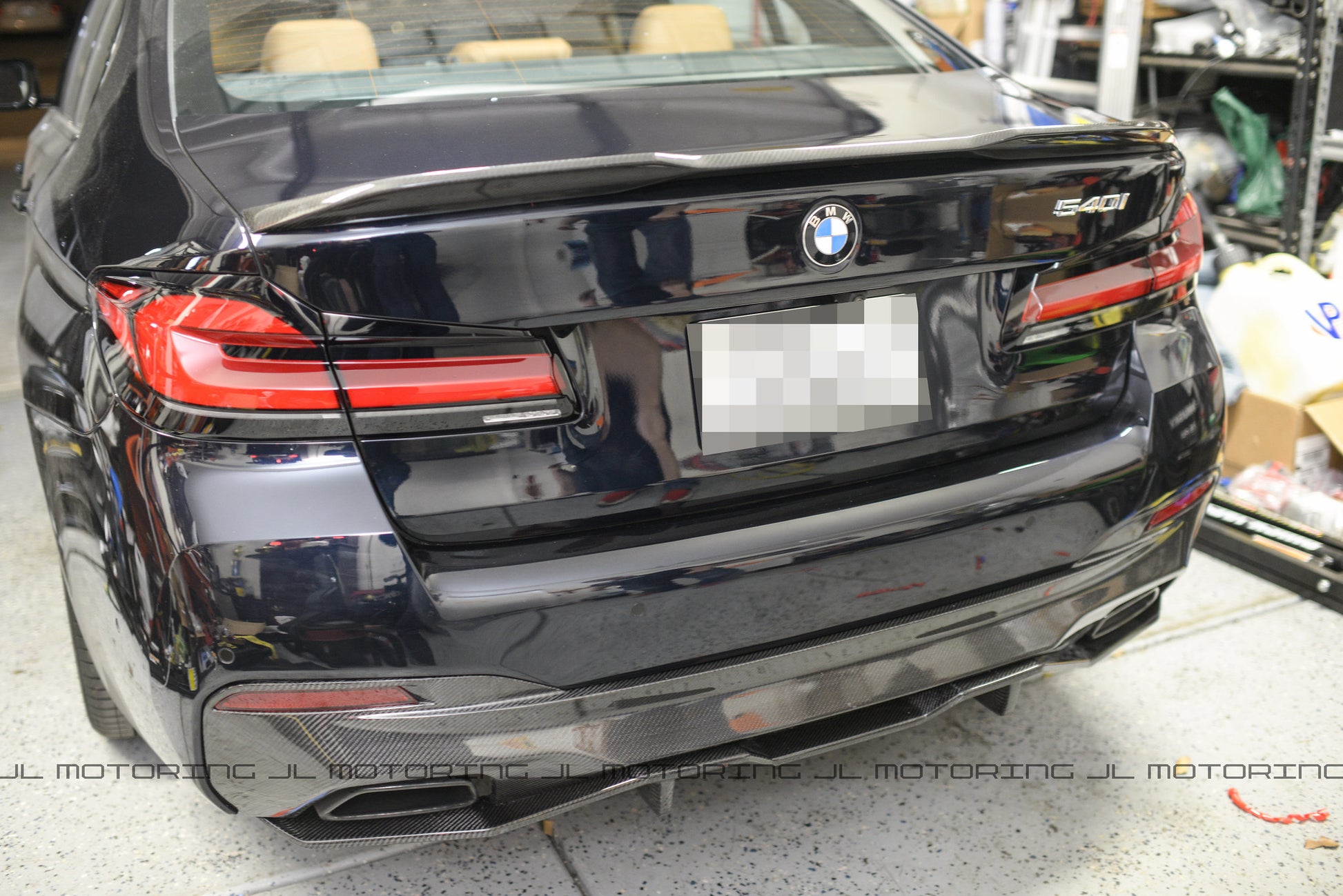 BMW G30 F90 M5 Competition Carbon Fiber Trunk Spoiler