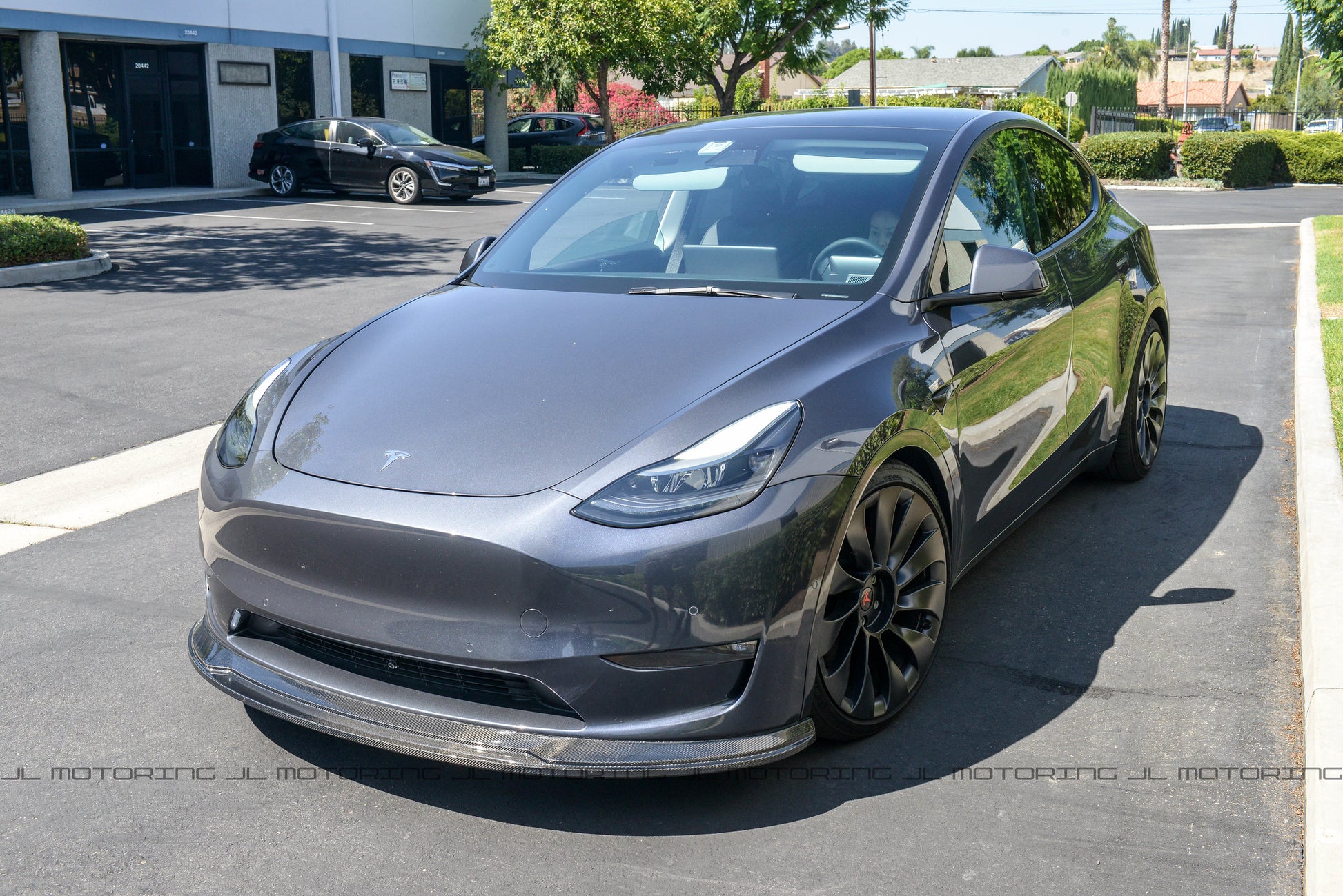 Tesla Model Y Carbon Fiber Front Lip