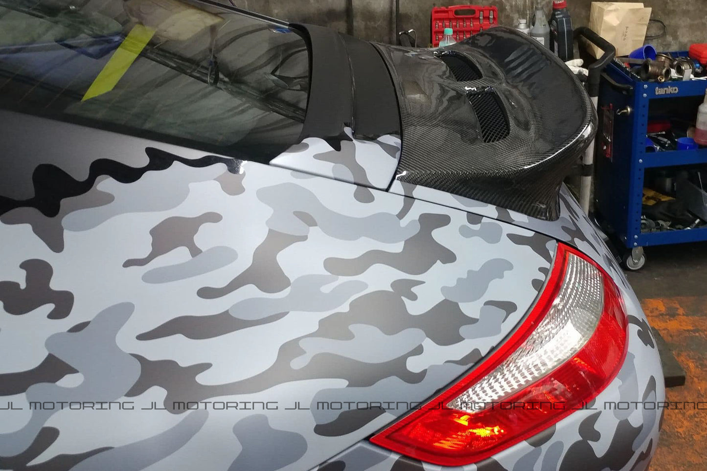 Porsche 997 Carrera Ducktail Rear Wing Spoiler