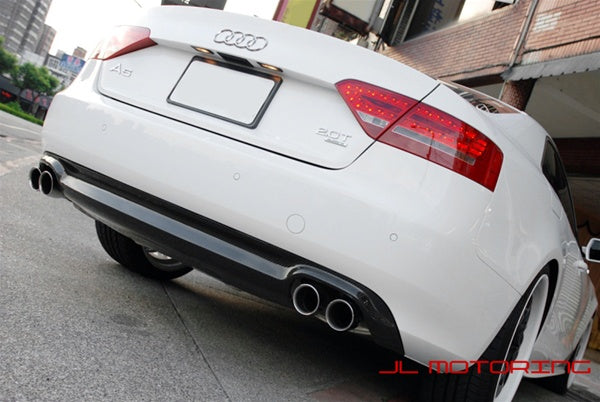 Audi B8 A5 Coupe Carbon Fiber Rear Diffuser - JL Motoring