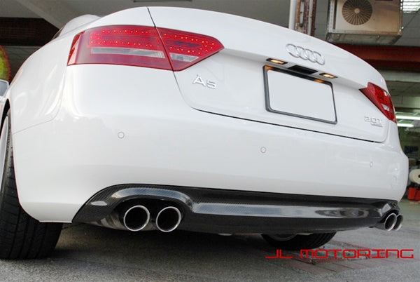 Audi B8 A5 Coupe Carbon Fiber Rear Diffuser - JL Motoring