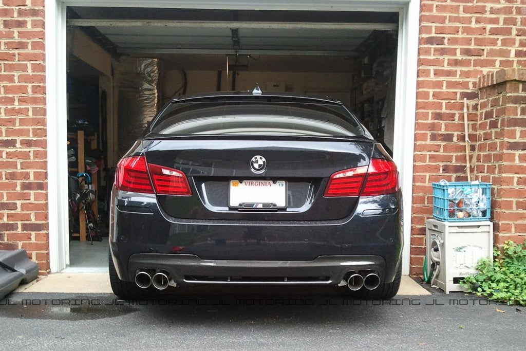 BMW F10 5 Series M Sport Carbon Fiber Rear Diffuser