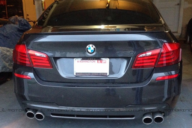 BMW F10 5 Series M Sport Carbon Fiber Rear Diffuser - JL Motoring
