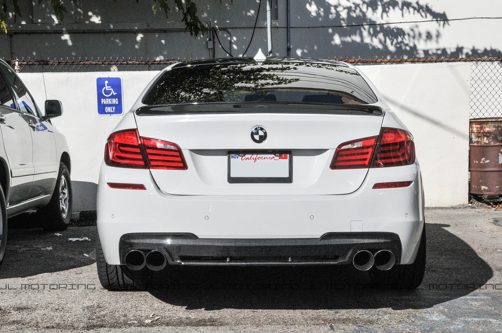 BMW F10 5 Series M Sport Carbon Fiber Rear Diffuser
