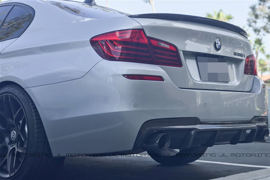 BMW F10 5 Series M Sport Carbon Fiber Rear Diffuser