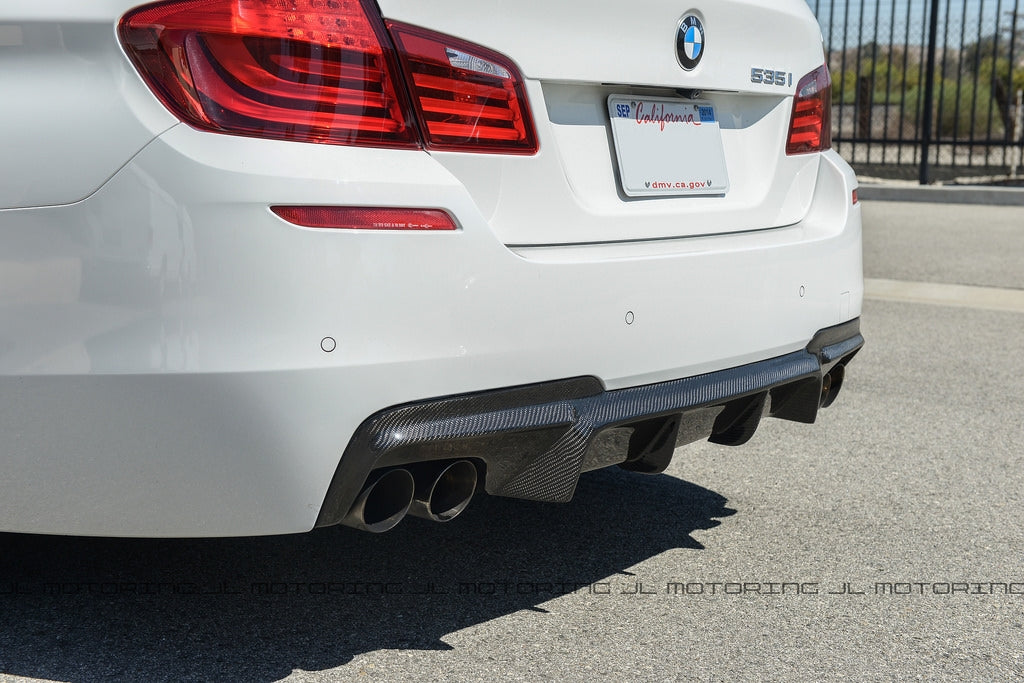 BMW F10 5 Series M Sport Carbon Fiber Rear Diffuser