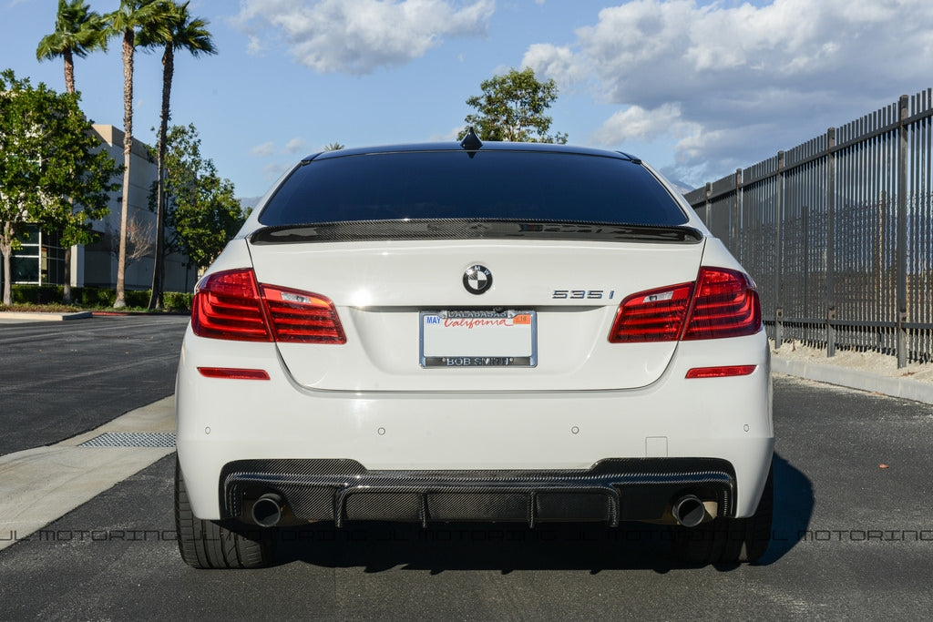 BMW F10 5 Series M Sport Carbon Fiber Rear Diffuser