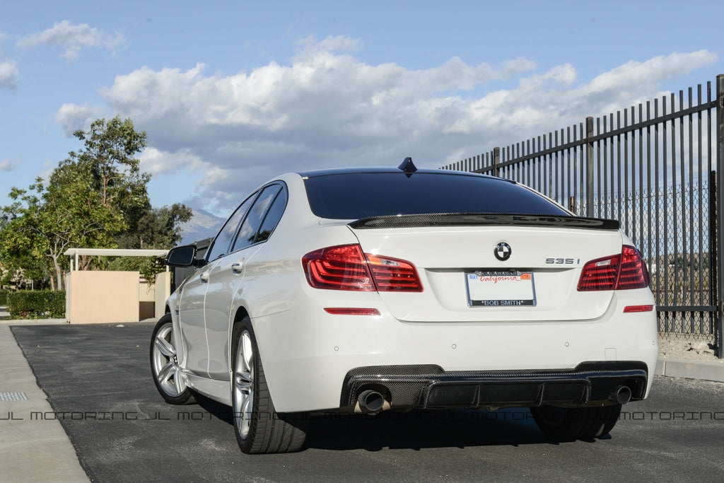 BMW F10 5 Series M Sport Carbon Fiber Rear Diffuser