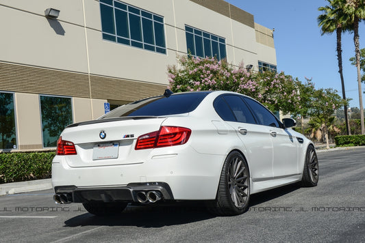 BMW F10 M5 3D Style Carbon Fiber Rear Diffuser