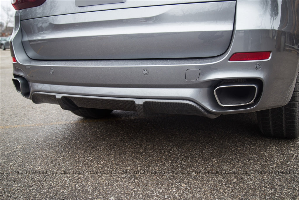 BMW F15 X5 M Sport Performance Carbon Fiber Rear Diffuser