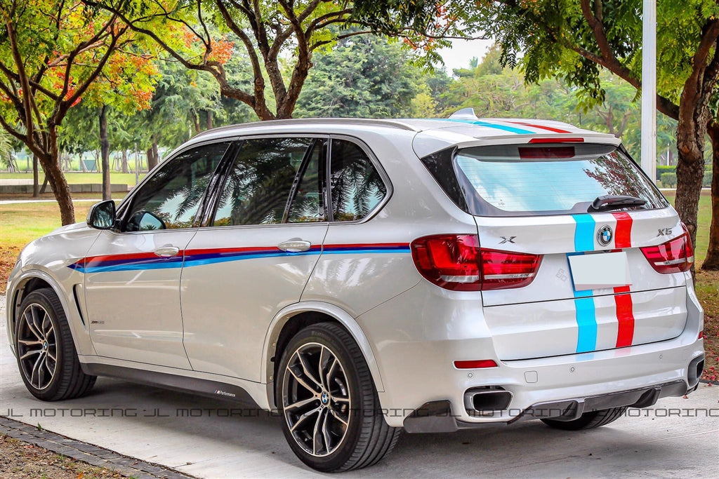BMW F15 X5 M Sport Performance Carbon Fiber Rear Diffusers