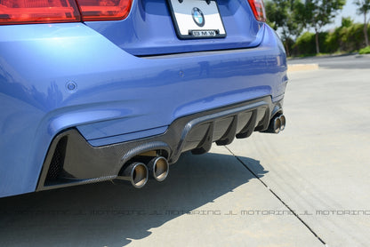 BMW F32 F33 F36 Performance Carbon Fiber Rear Diffuser