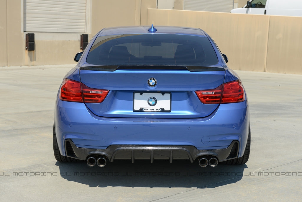 BMW F32 F33 F36 Performance Carbon Fiber Rear Diffuser