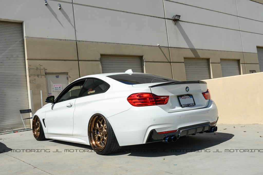 BMW F32 F33 F36 Performance Carbon Fiber Rear Diffuser