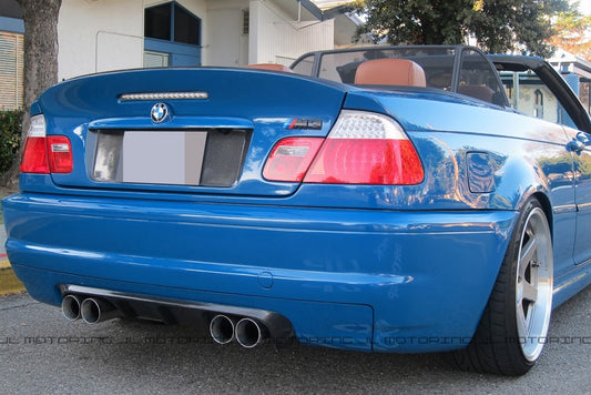 BMW E46 M3 GTS Carbon Fiber Rear Diffuser
