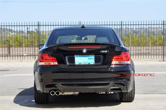 BMW E82 E88 M Sport Performance Carbon Fiber Rear Diffuser - JL Motoring