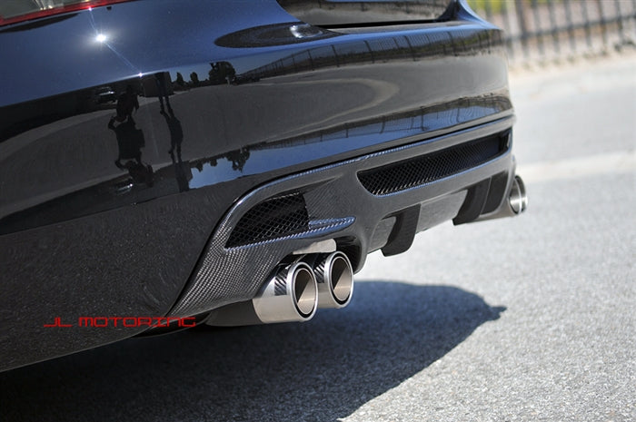 BMW E82 E88 M Sport Performance Carbon Fiber Rear Diffuser - JL Motoring